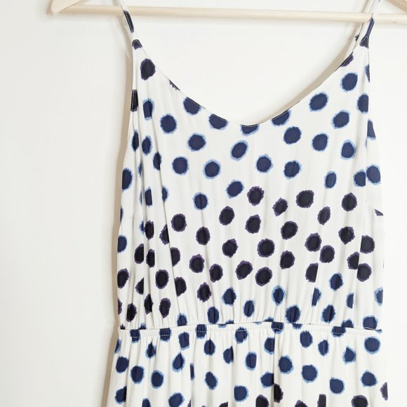 Old Navy white polka dot maxi dress - Picture 4 of 5